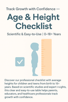 Checklist: Age and Average Height